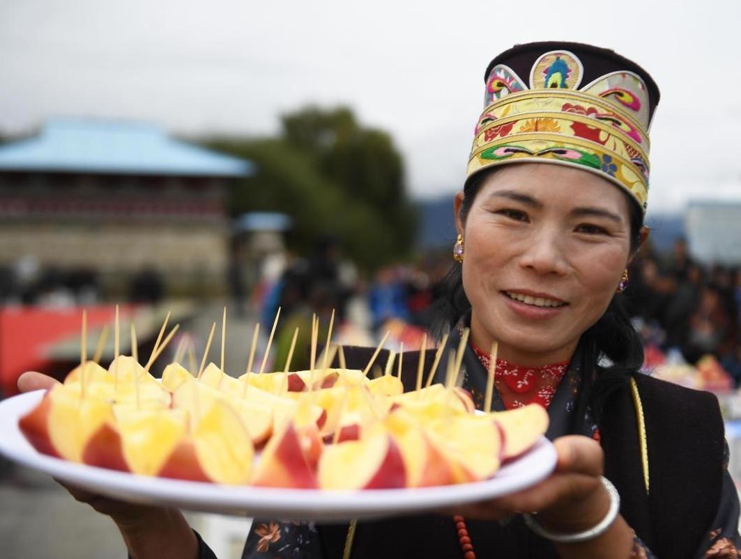Xizang high-altitude apples gain global market share